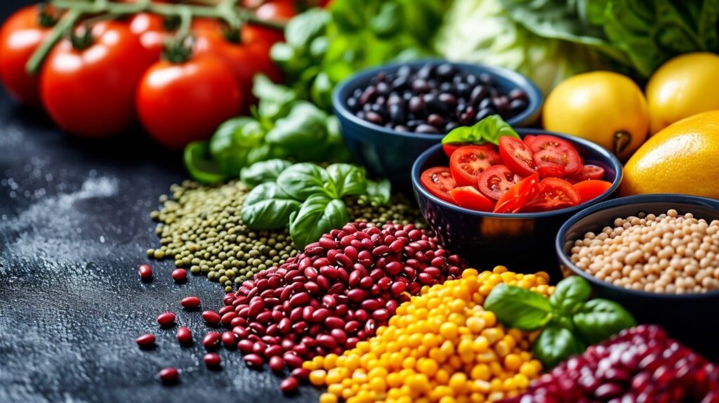 Befolgen Sie eine pflanzenbasierte Ernährung 8 Eine auf Pflanzen basierende Ernährung ist reich an Vitaminen, Mineralien, Ballaststoffen und Antioxidantien und arm an gesättigten Fetten.
