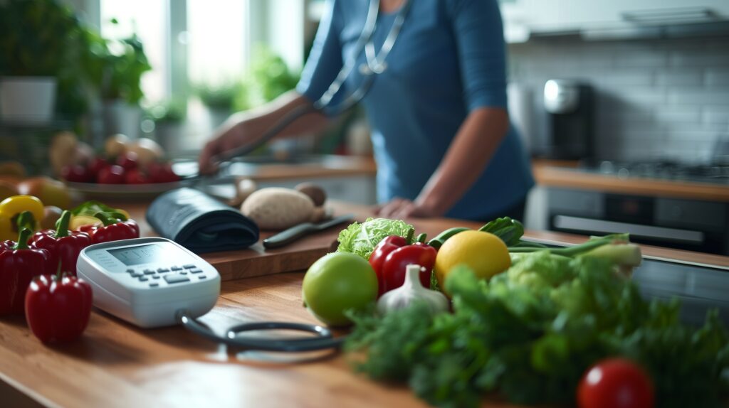 Verwalten Sie Ihren Blutdruck 2 Hoher Blutdruck ist ein Haupt-Risikofaktor für Herzkrankheiten. Führen Sie einen gesunden Lebensstil, begrenzen Sie die Salzaufnahme, treiben Sie regelmäßig Sport und folgen Sie den Ratschlägen Ihres Gesundheitsdienstleisters.
