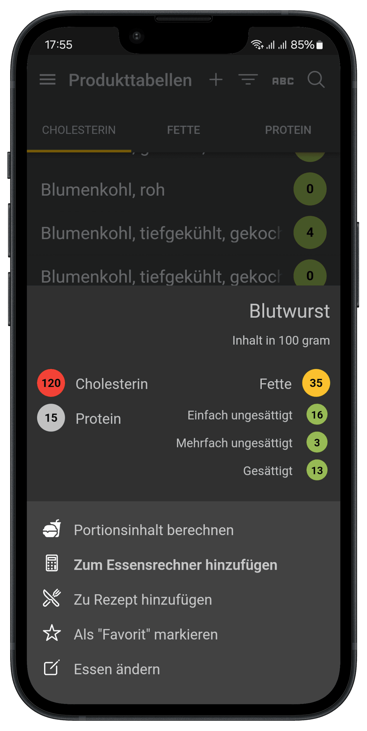 Gesundes Herz App