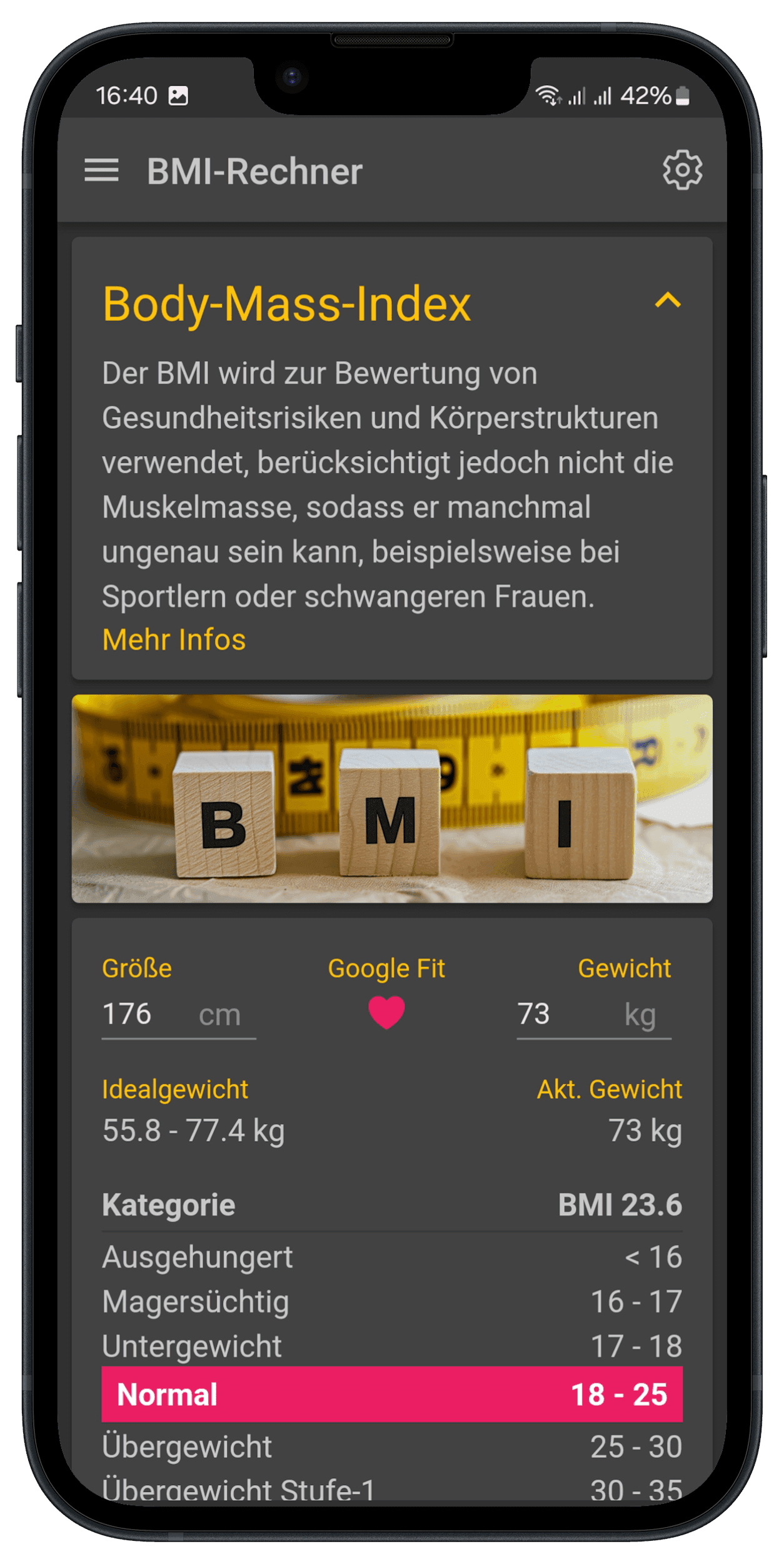 Gesundes Herz App